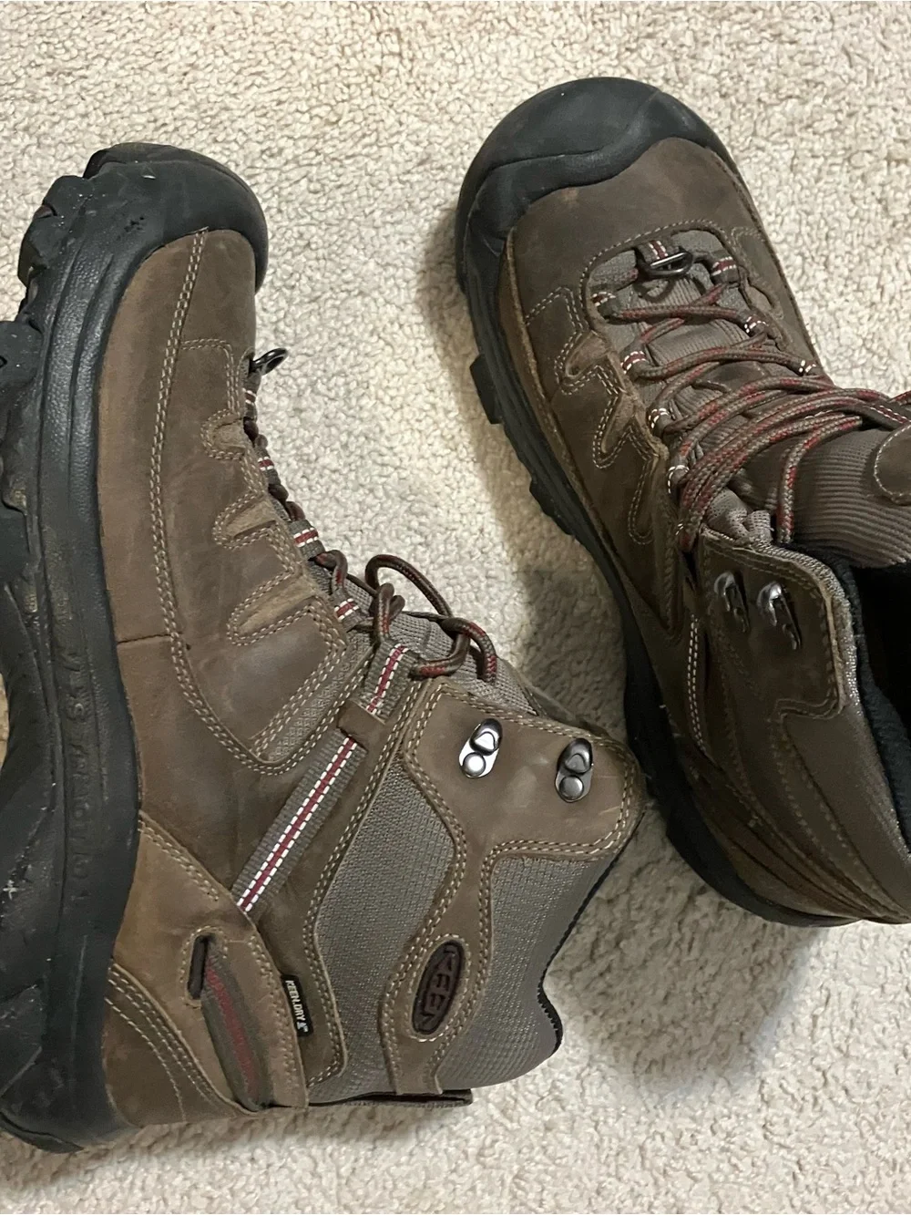 Keen Men’s Brown Winter Boots - Durable Outdoor Trail Footwear